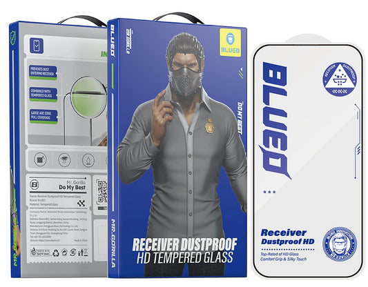 Blueo Dust Proof HD 3D Tempered Glass за iPhone 17 Pro Max