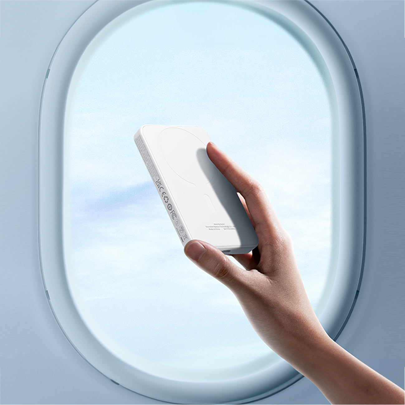 BASEUS Power Bank 5000 mAh 20W, Mini Magnetic /бял/ - P10022107223-00